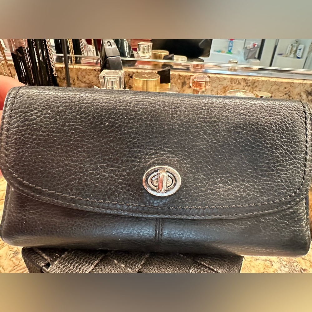 Black Coach wallet